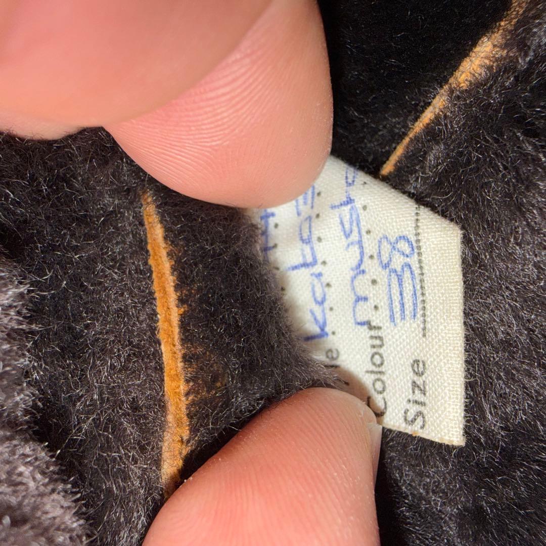 80's nescio シープスキン　ムートン　ボア　ジャケット　英国製　y2k