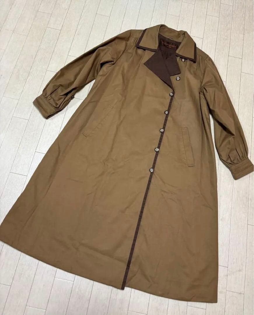 イヴ・サンローラン　Ａラインコート　90年代