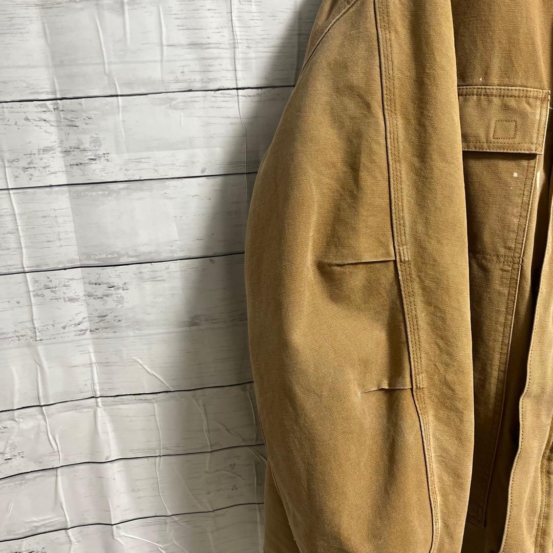 ま*屋様 状態良好　Carhartt　トラディショナルジャケット　ブラウン　US