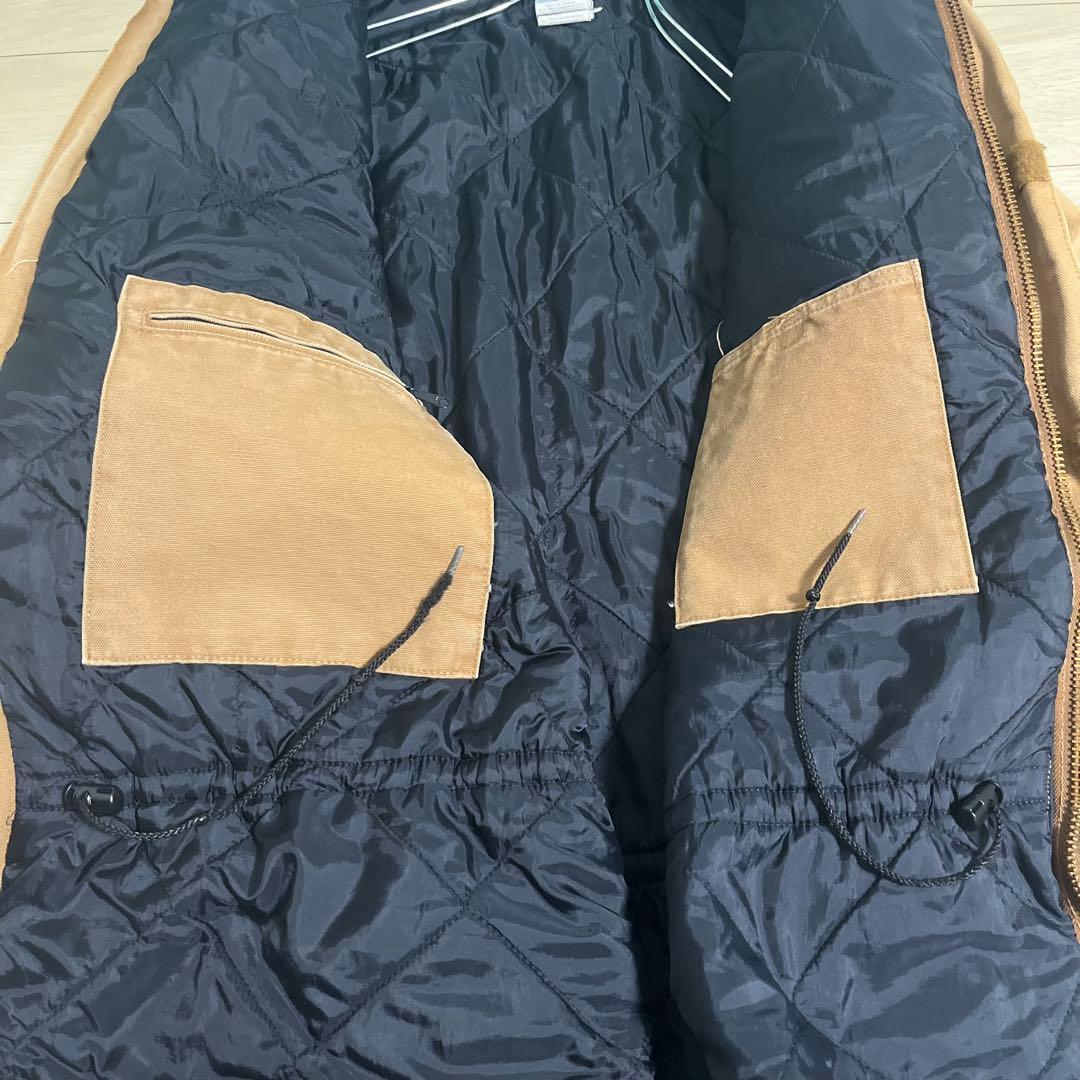 ま*屋様 状態良好　Carhartt　トラディショナルジャケット　ブラウン　US