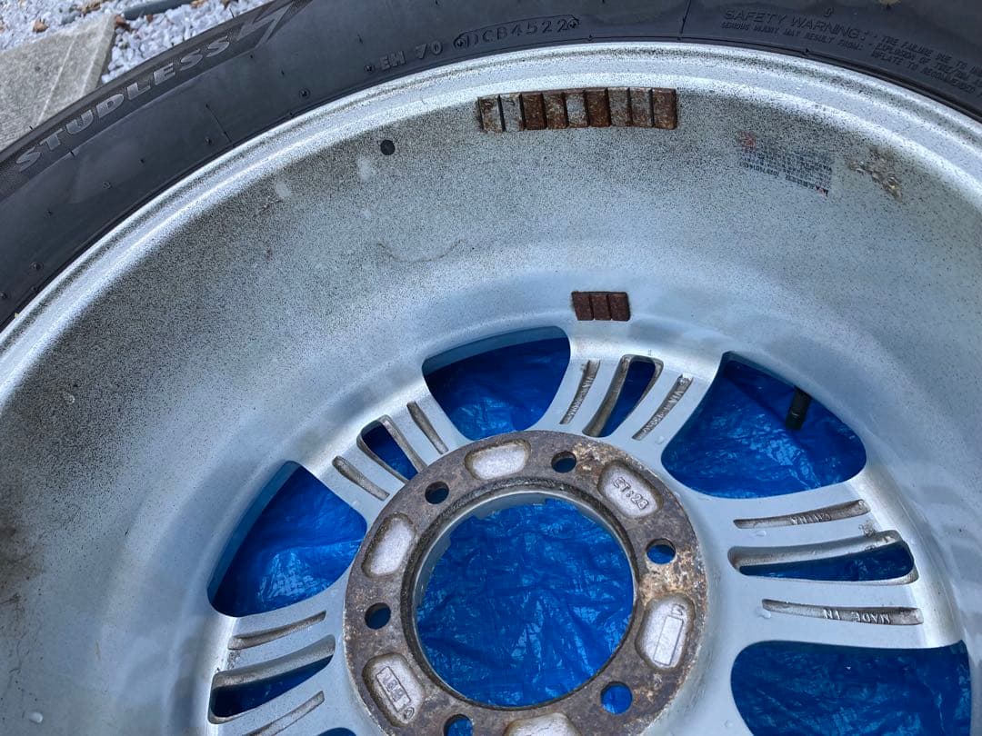 22年製 ブリザックDM-V3 265/70R17 社外アルミホイールセット