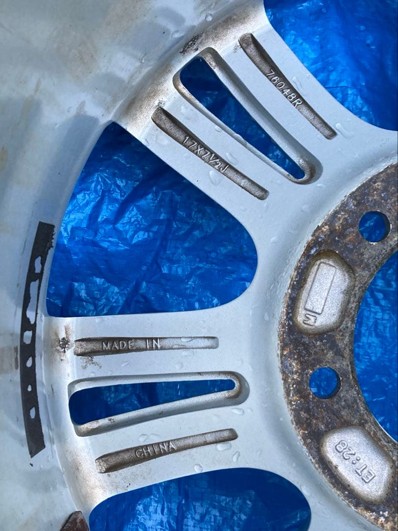 22年製 ブリザックDM-V3 265/70R17 社外アルミホイールセット