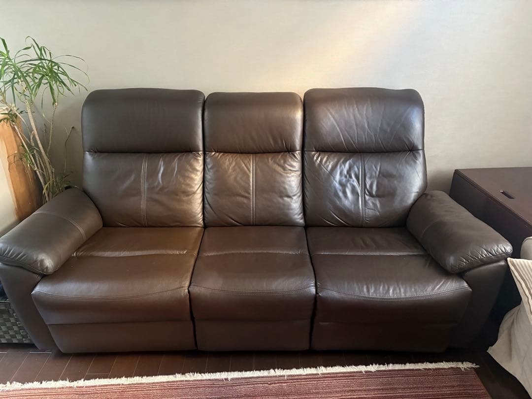 3人掛け電動ソファ