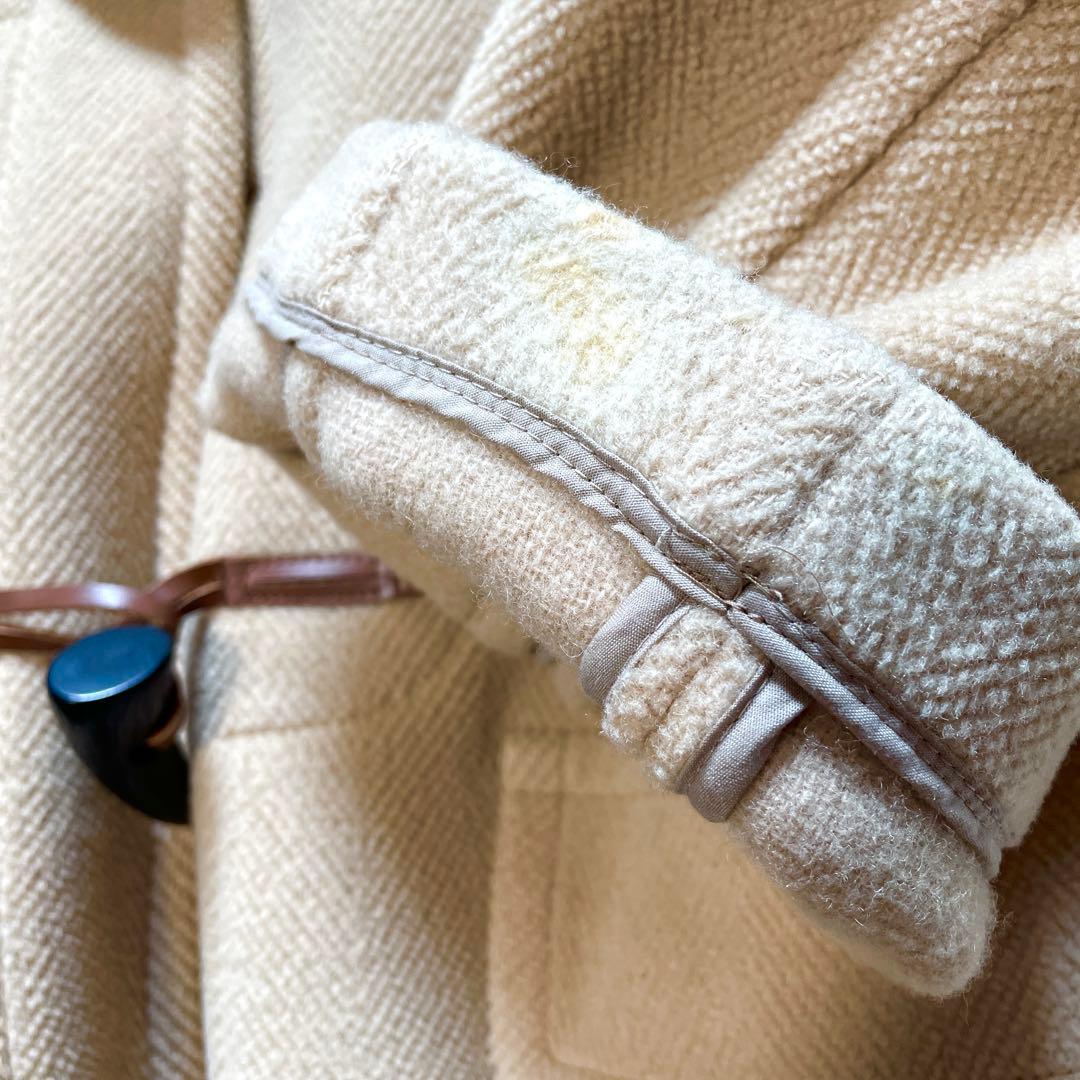 OLD ENGLAND ムーアブルック　ロング丈 ダッフルコート ヘリンボーン