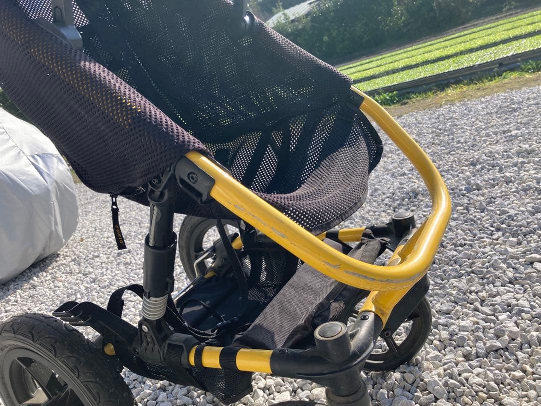 ameCURIO stroller A メッシュ&ノーマルシートフットマフ