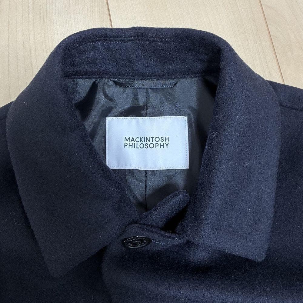 新品 マッキントッシュフィロソフィー ステンカラーコート 40(L)