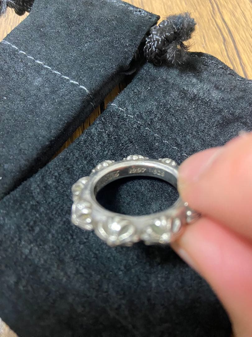 クロムハーツ　Chromhearts クロスバンドリング　20号　SBTバンド