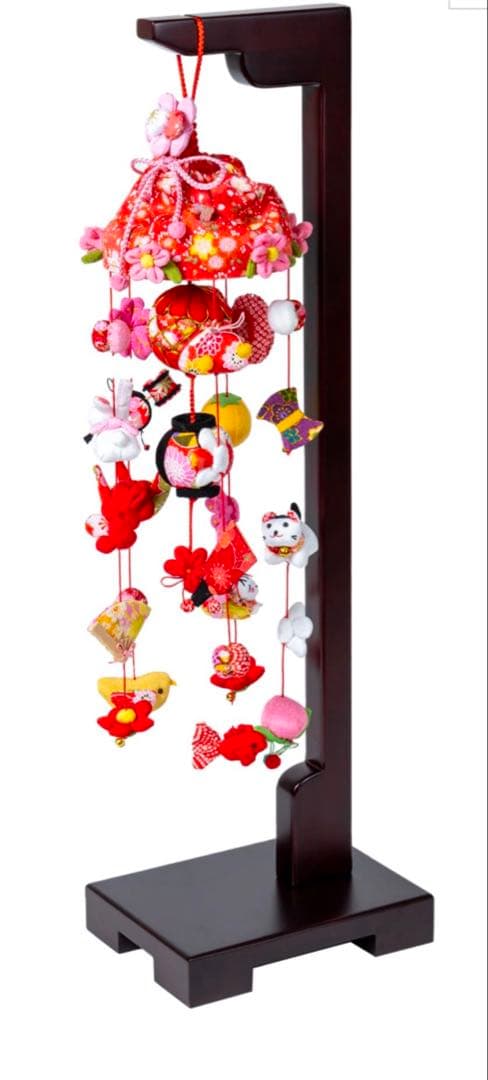 お雛様　吊るし飾り　ももひな　人形