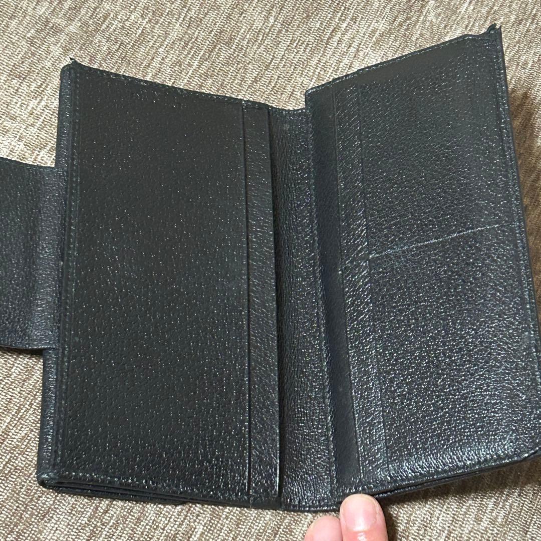 未使用　ギャランティー　箱付き　BVLGARI CLASSICO 長財布　黒