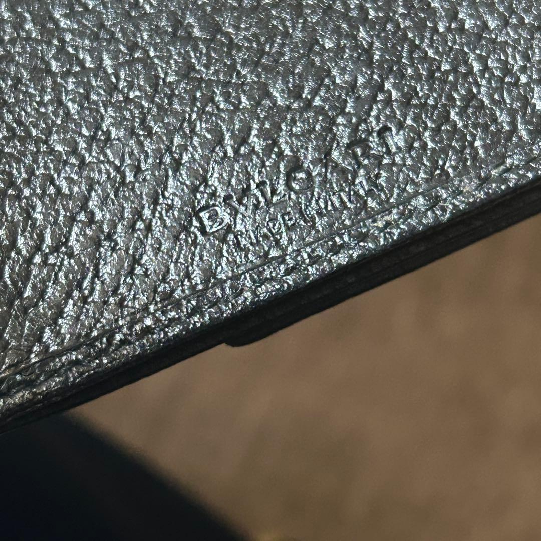 未使用　ギャランティー　箱付き　BVLGARI CLASSICO 長財布　黒