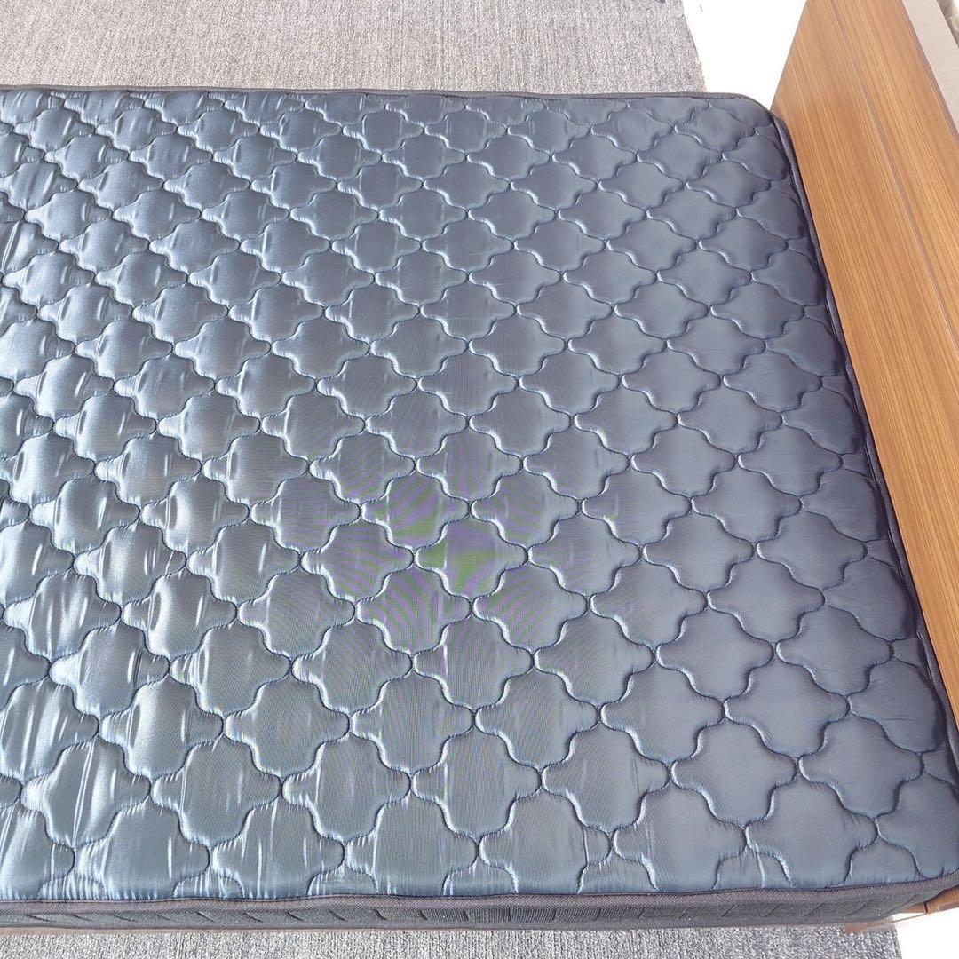 ベッドセット ダブル フレーム シモンズ マットレス アイリスオーヤマ I017