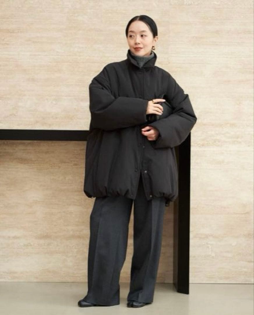 Plage 撥水tailored puff コート 36