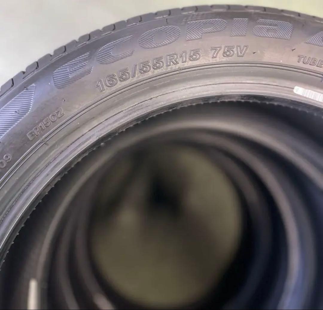 K*n様 新型ムーヴRS 新車外し　165/55R15 エコピア　EP150