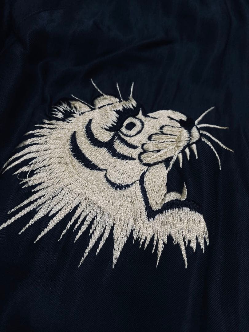 テーラー東洋 x Hinoya スカジャン 日本限定虎　2面用 vintage