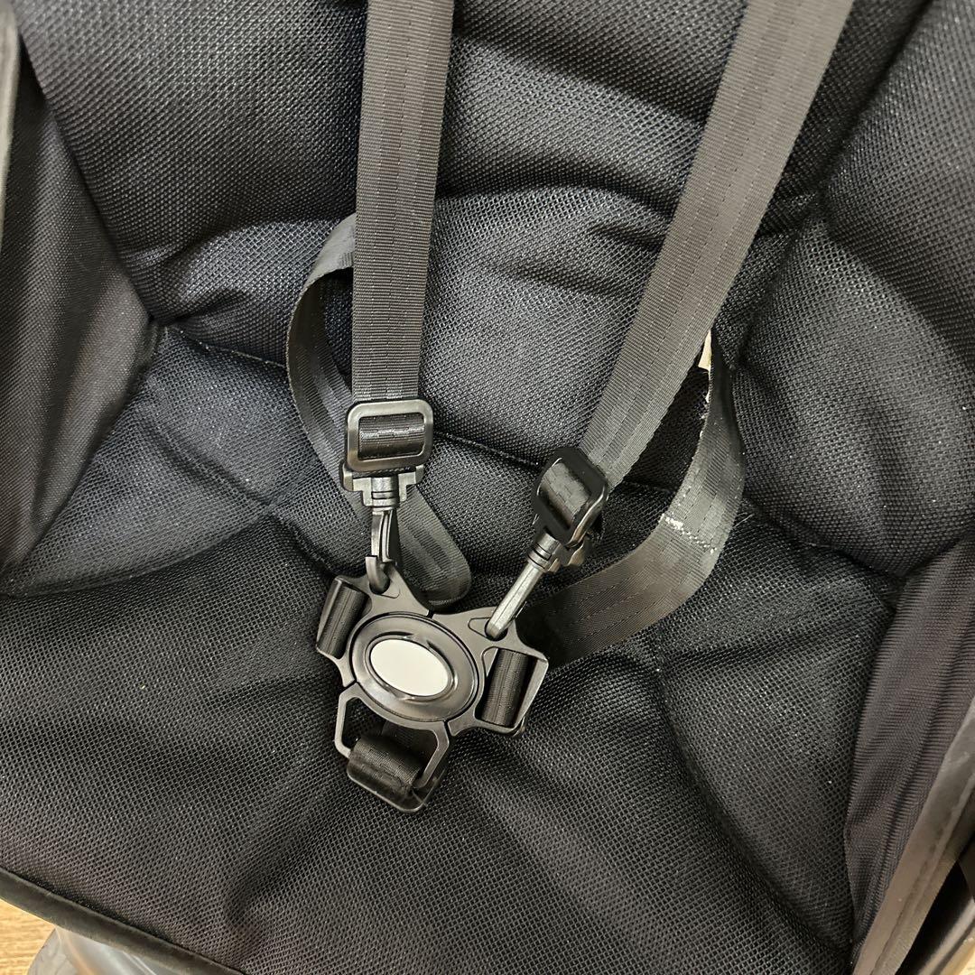 Serio★KATOJI 二人でゴーDX ブラック 2人乗りベビーカー