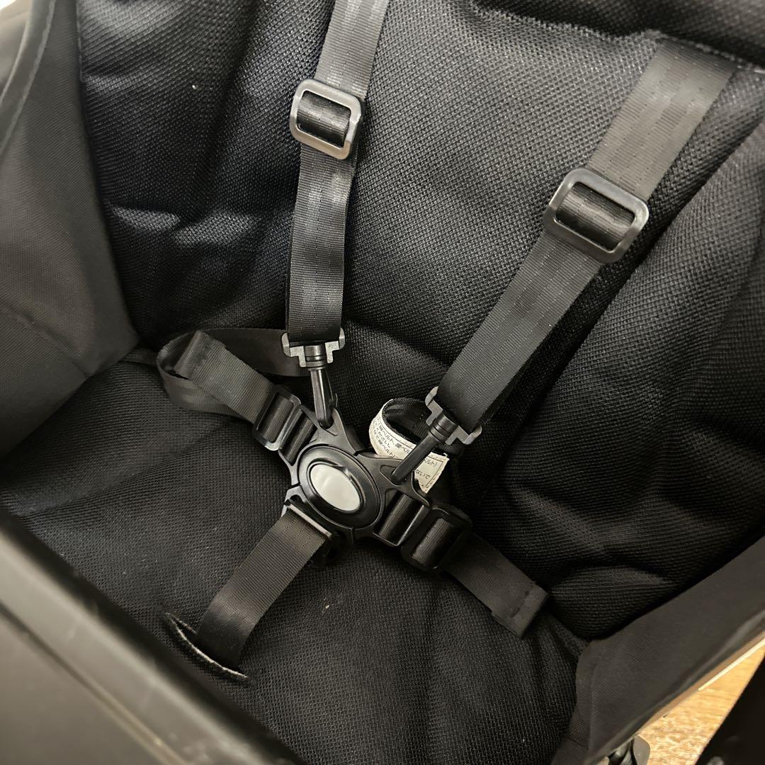 Serio★KATOJI 二人でゴーDX ブラック 2人乗りベビーカー