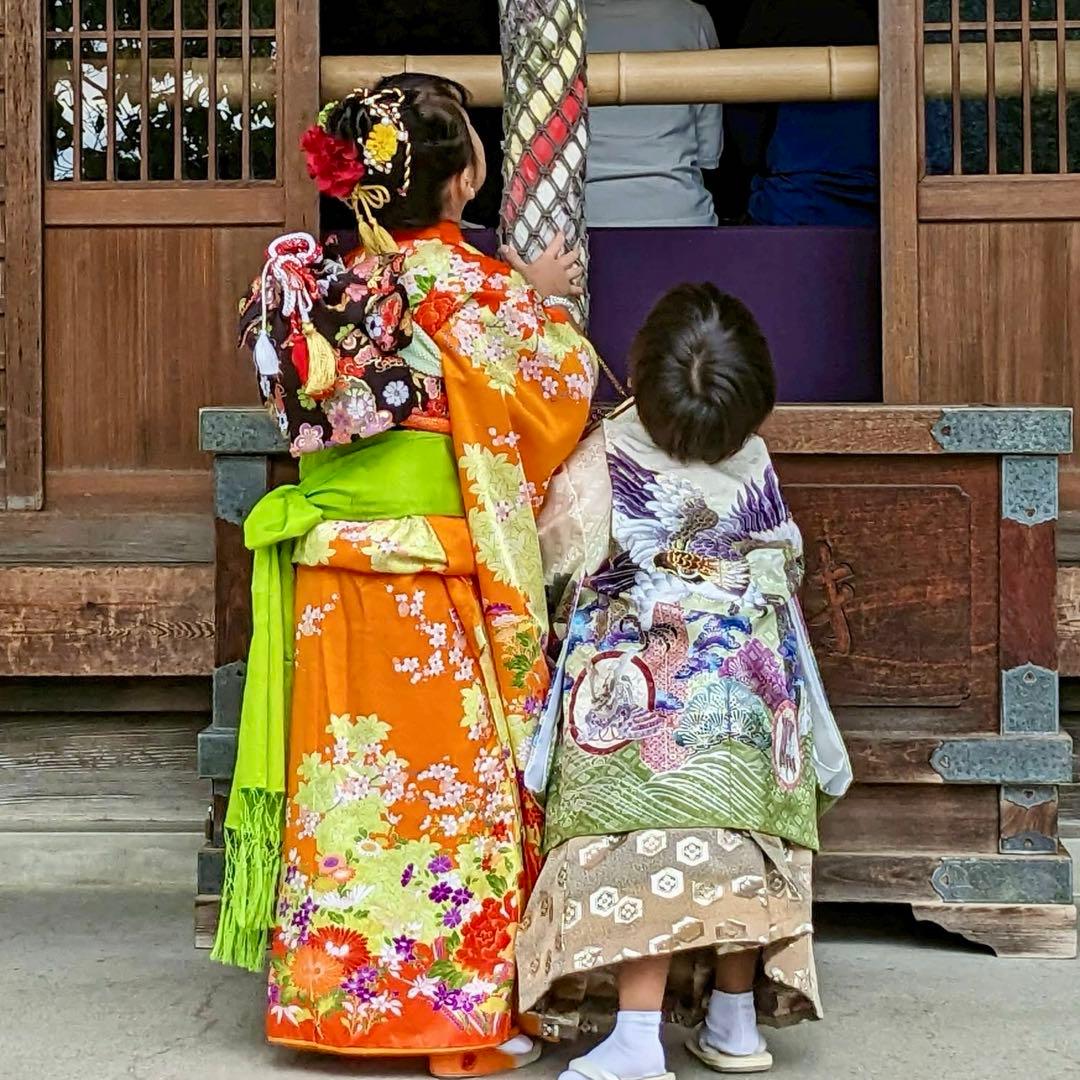 豪華刺繍入り✧‧˚七五三　3歳　小さめ5歳　男の子　淡色系　緑　抹茶