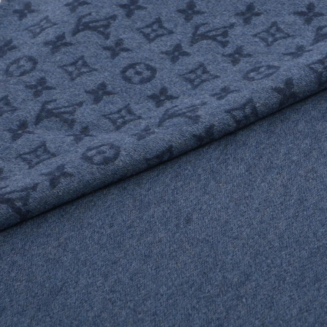 美品 ヴィトン エシャルプ モノグラム グラディエントマフラー ウール×カシミヤ