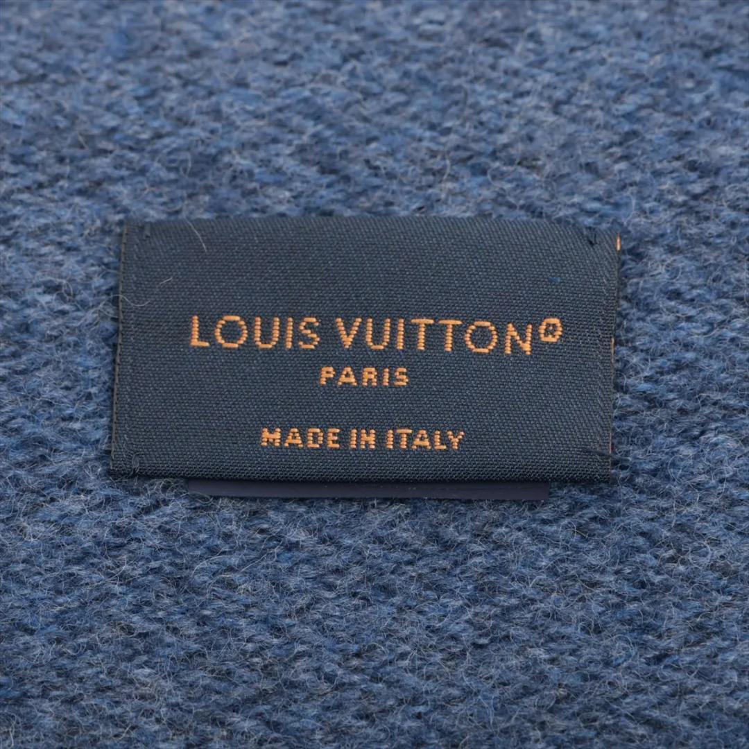 美品 ヴィトン エシャルプ モノグラム グラディエントマフラー ウール×カシミヤ