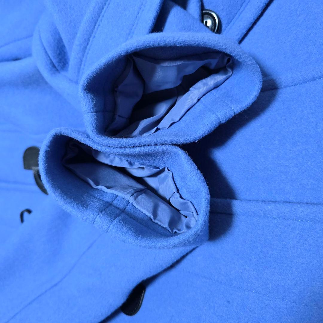 【超美品】BLUE LABEL CRESTBRIDGE　ダッフルコート　ブルー
