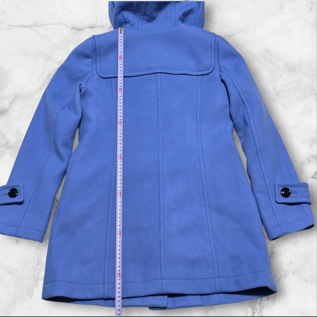 【超美品】BLUE LABEL CRESTBRIDGE　ダッフルコート　ブルー