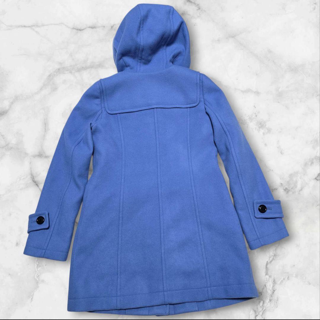 【超美品】BLUE LABEL CRESTBRIDGE　ダッフルコート　ブルー