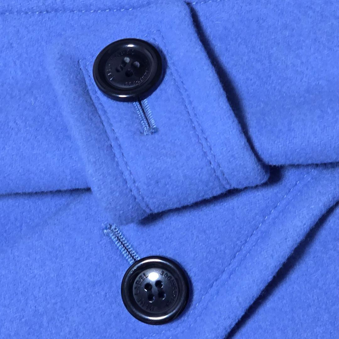 【超美品】BLUE LABEL CRESTBRIDGE　ダッフルコート　ブルー