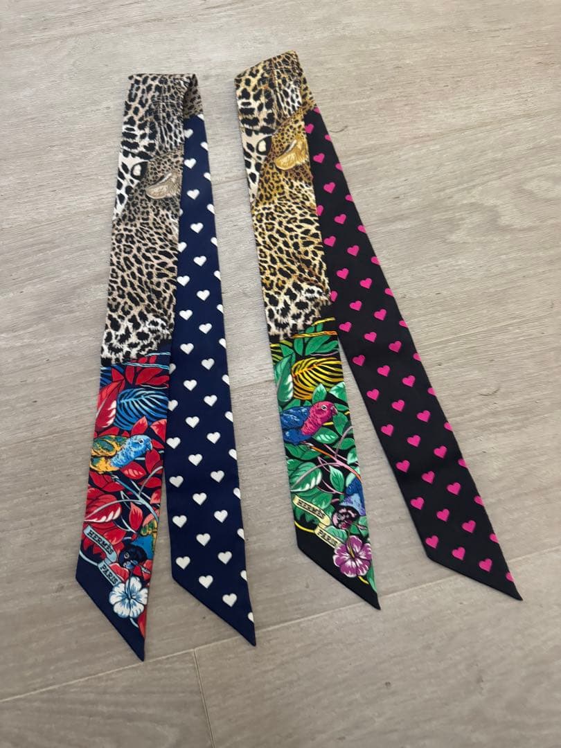 HERMES エルメス ツイリー ジャングルLOVE