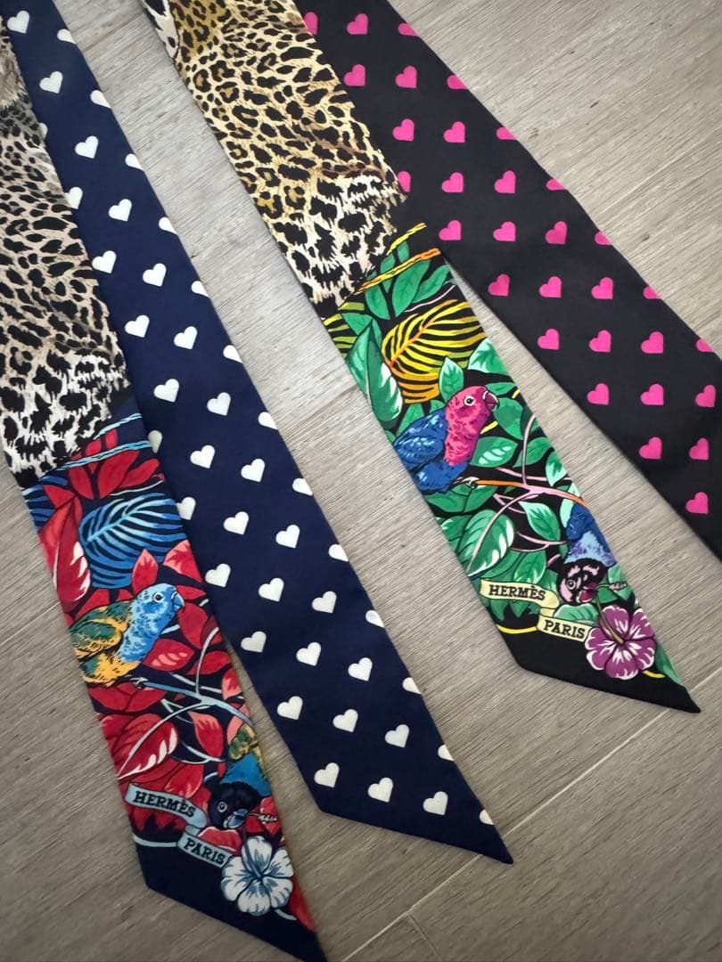 HERMES エルメス ツイリー ジャングルLOVE