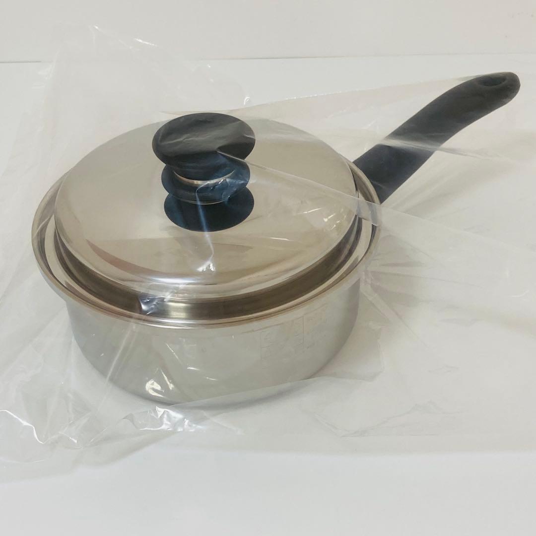 Amway アムウェイ 中ソースパン 鍋　未使用　ステンレス　高級鍋　現行取手