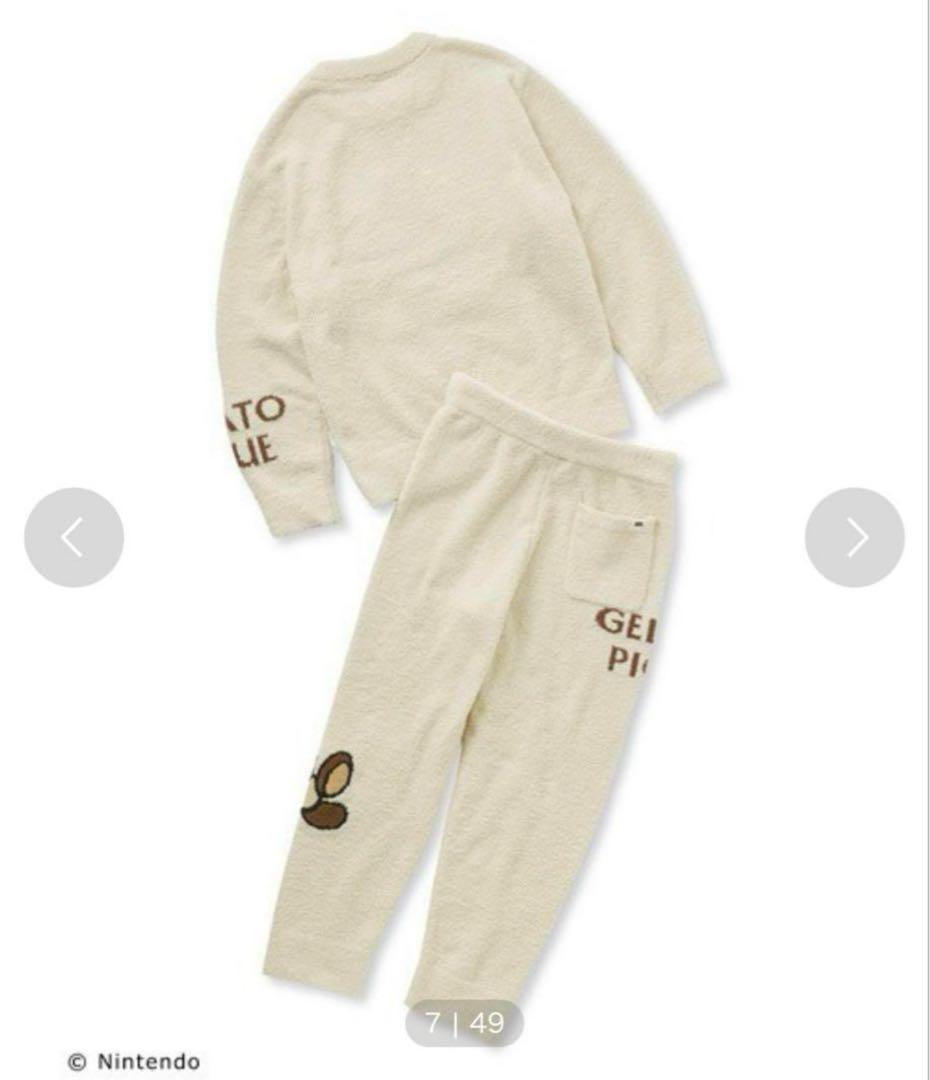 ジェラートピケ　マリオ ベビモコジャガード　クリボー