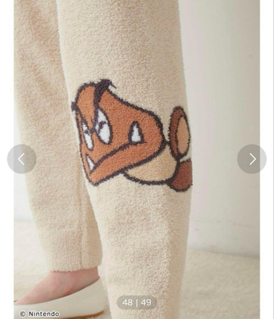 ジェラートピケ　マリオ ベビモコジャガード　クリボー