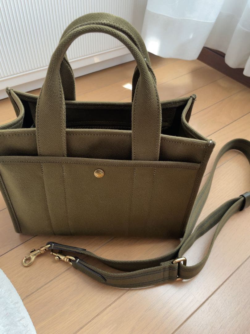 Coach オリーブトートバッグ