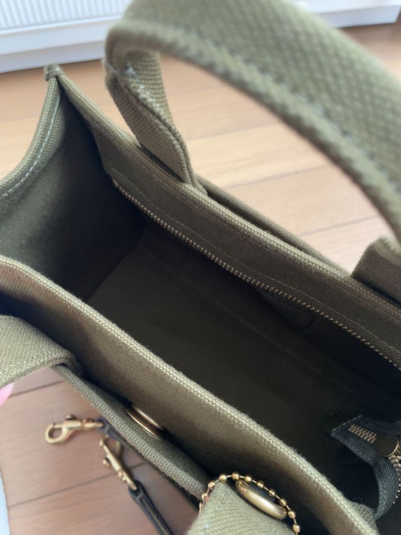 Coach オリーブトートバッグ