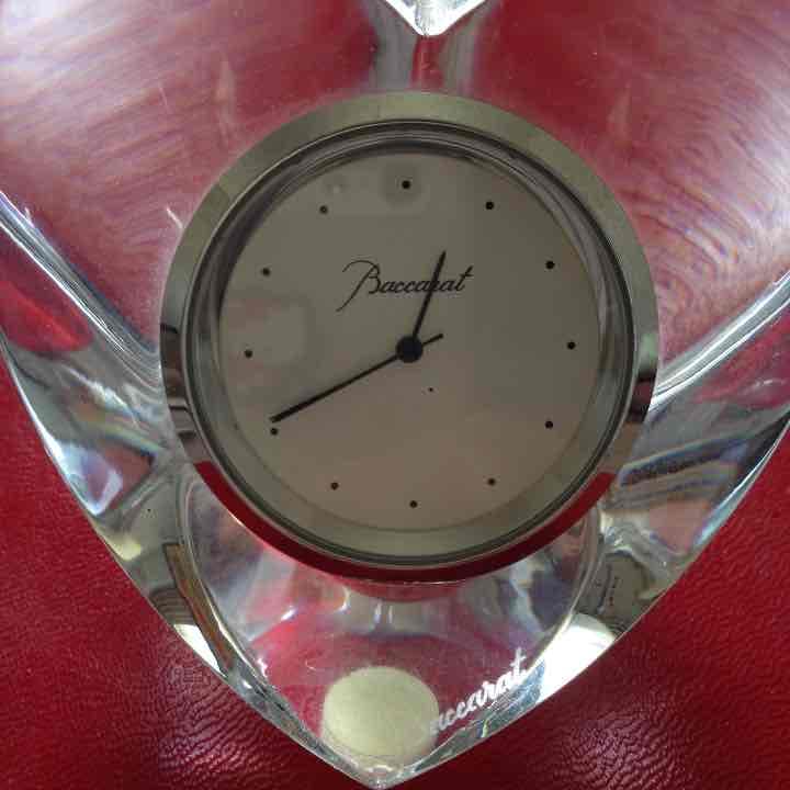 バカラ 置時計