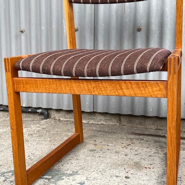 デンマーク　KS　mobelfabrik　ダイニングチェア　北欧ビンテージ