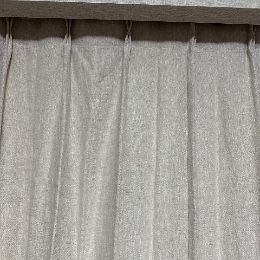モモナチュラル リネン カーテン ツゥーリ　ドレープ