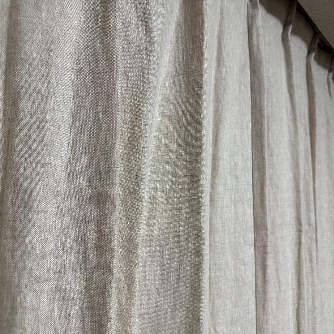 モモナチュラル リネン カーテン ツゥーリ　ドレープ