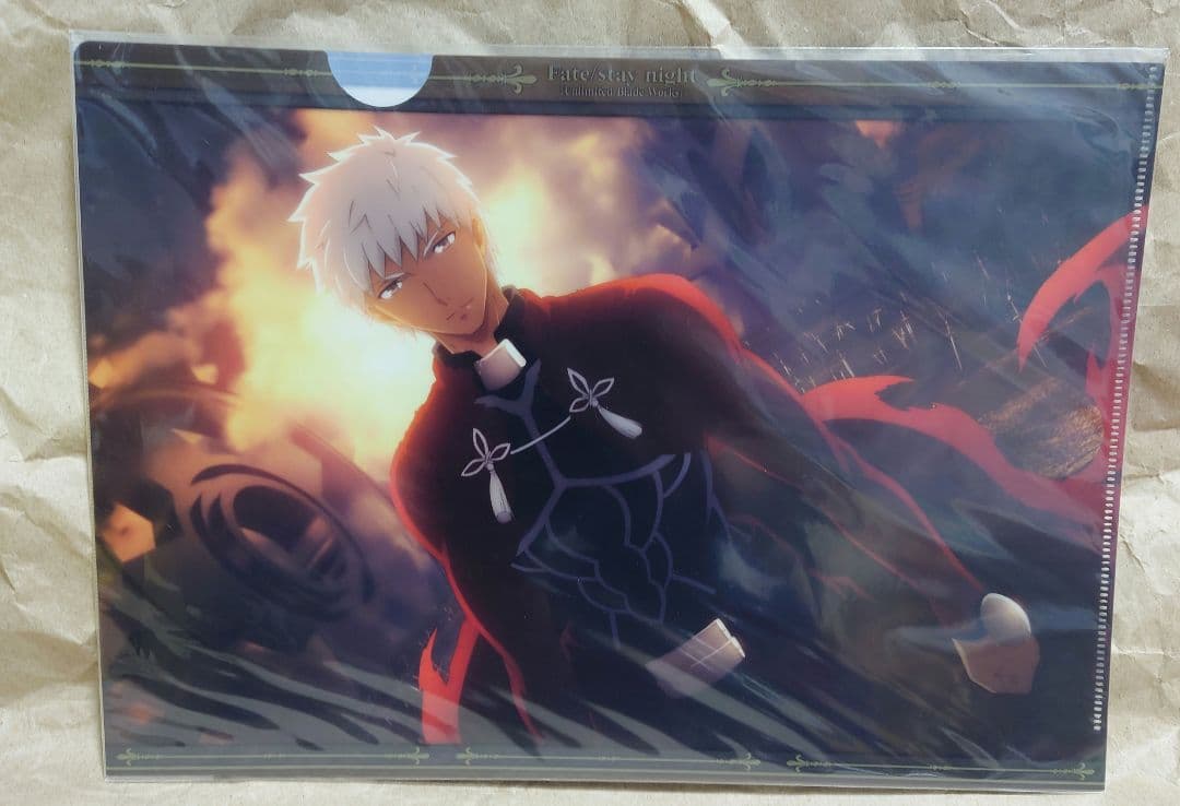 Fate/stay night UBWクリアファイル アーチャーエミヤ 未開封