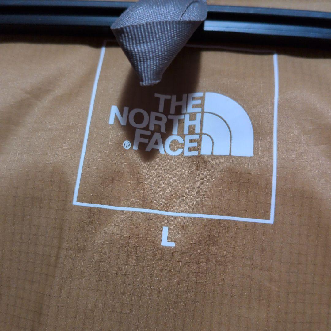 【値下げしました】ノースフェイス　ブラウン フード付き ダウンベストサイズL