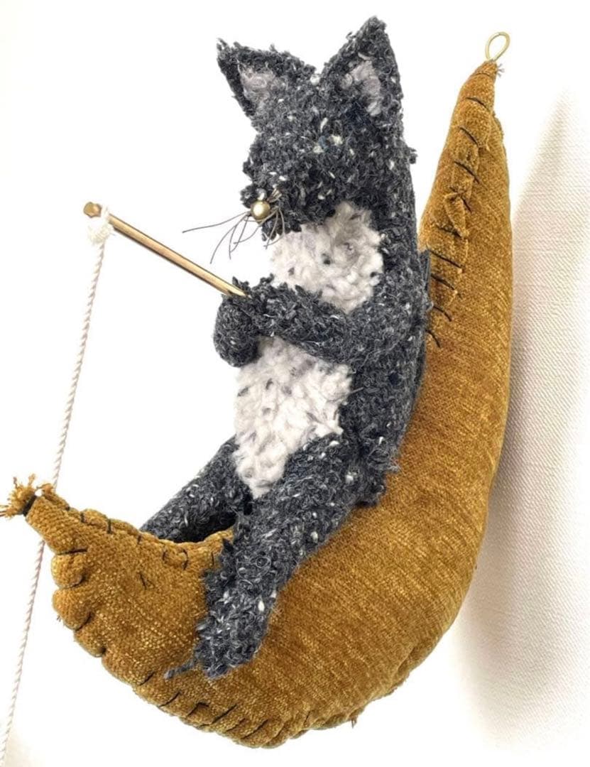 atelier subaco ぬいぐるみ オブジェ モビール オオカミ