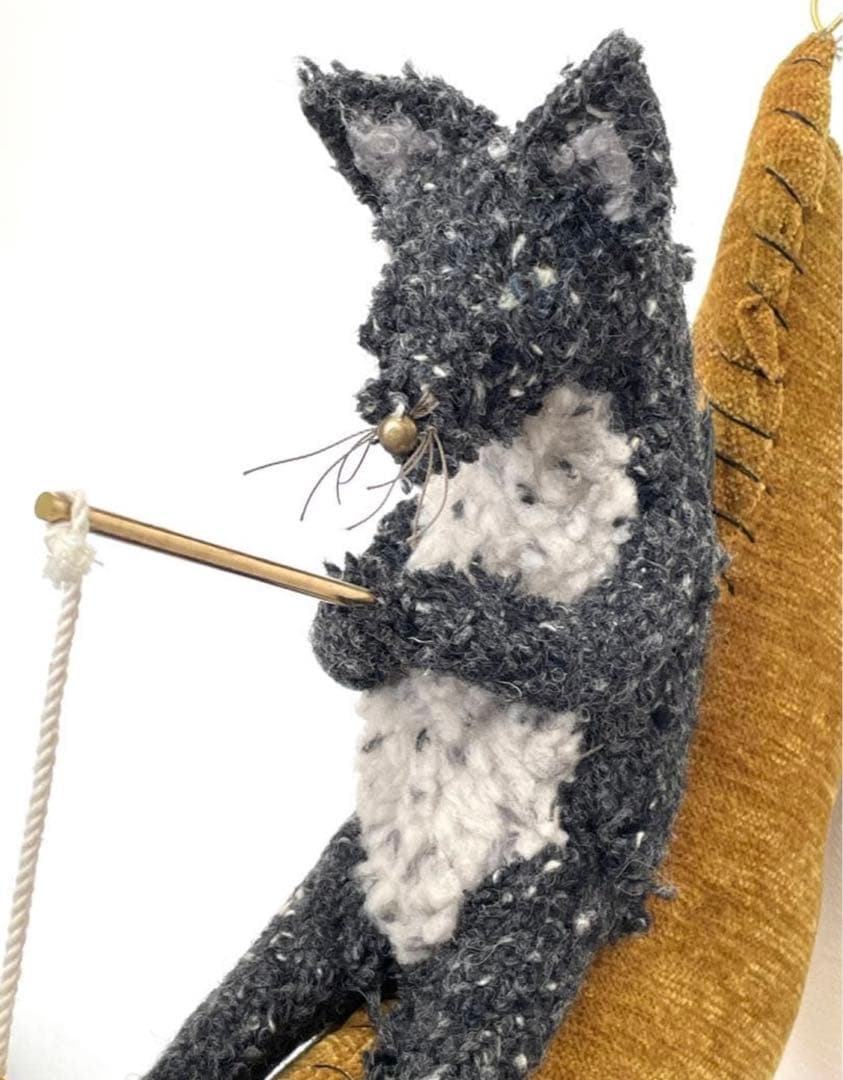 atelier subaco ぬいぐるみ オブジェ モビール オオカミ