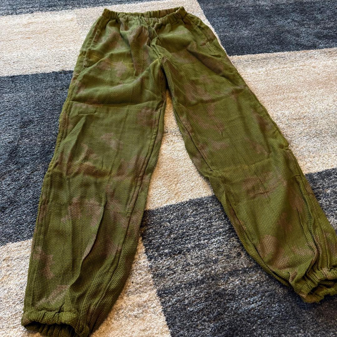 【70s vintage】旧ソビエト　ロシア軍　スナイパーカモ　パンツ　古着