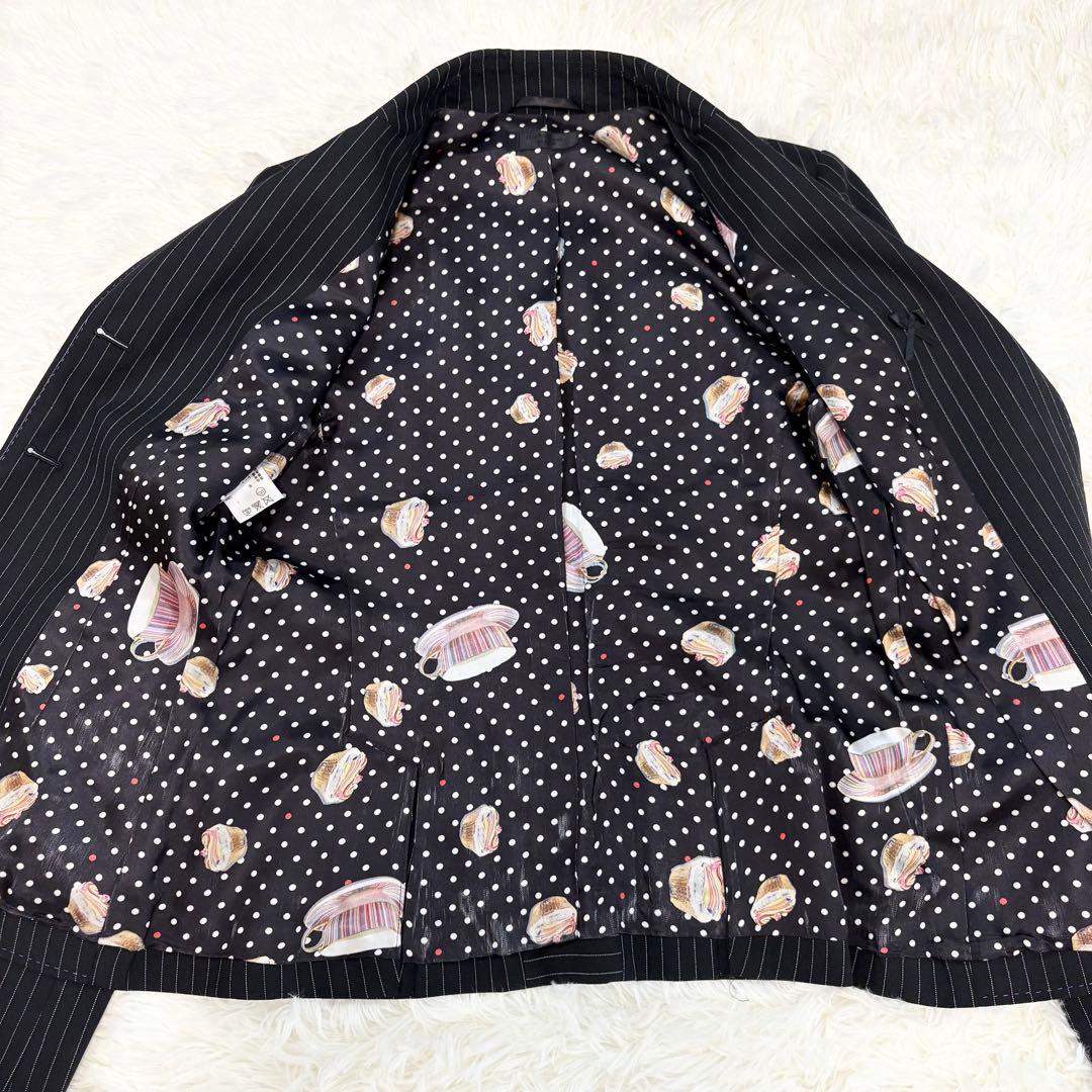 Paul Smith BLACK レディース スーツ ストライプ ブラック 42