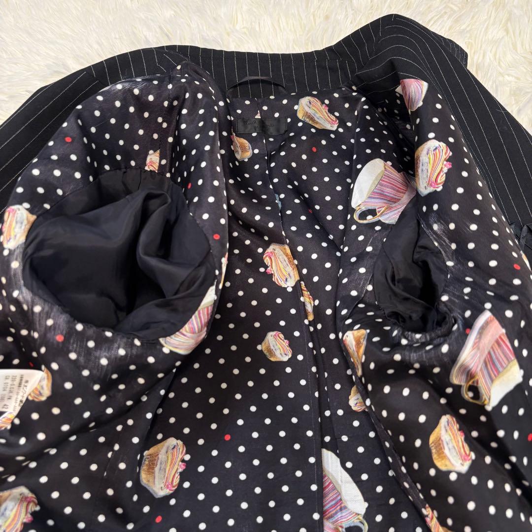 Paul Smith BLACK レディース スーツ ストライプ ブラック 42