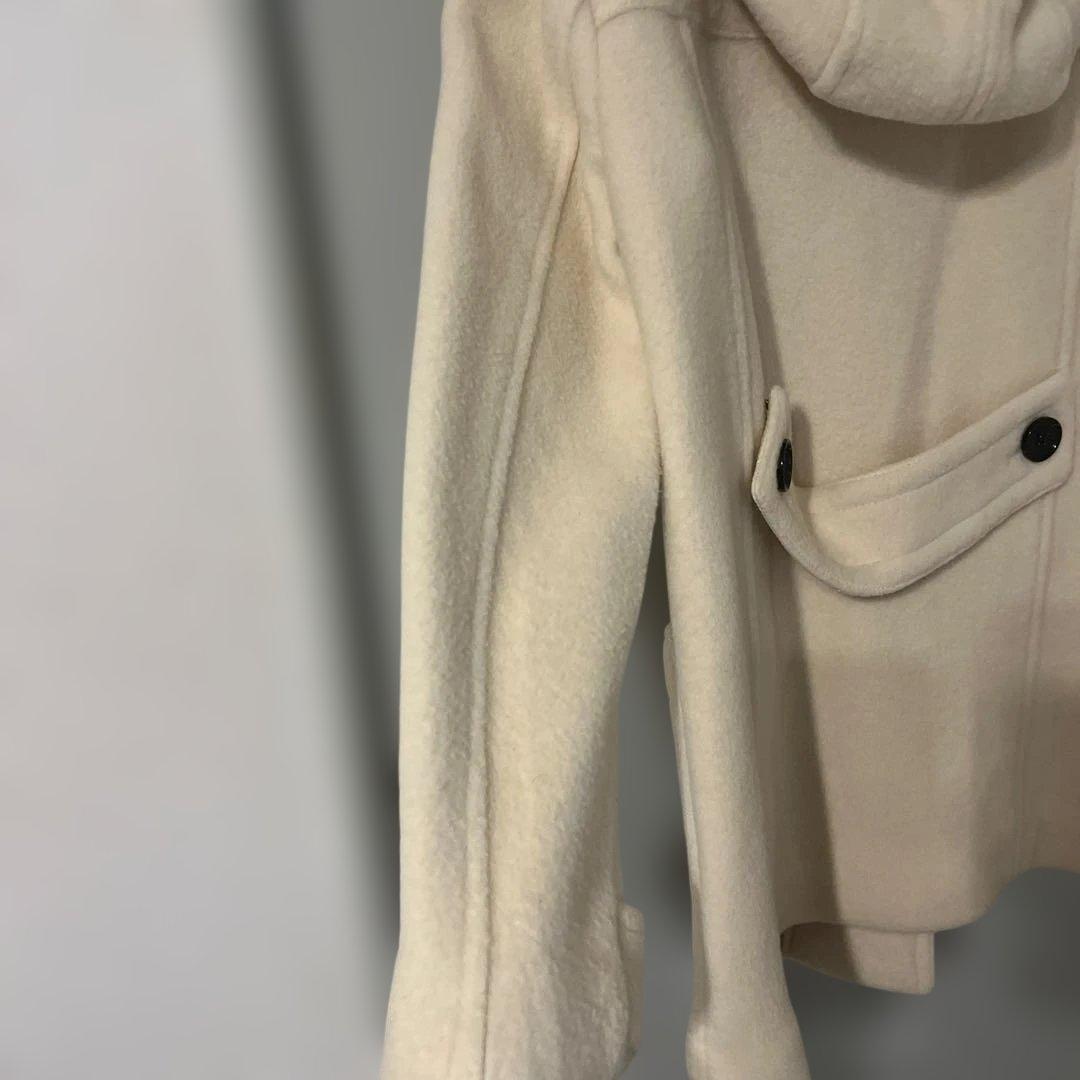 正規品★Burberry Britバーバリー★アイボリー ダッフルコート