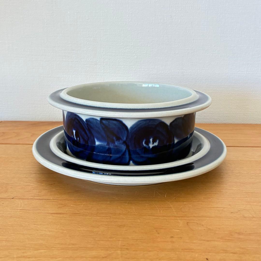 アラビア　ARABIA アネモネ ココット&ソーサー 2客