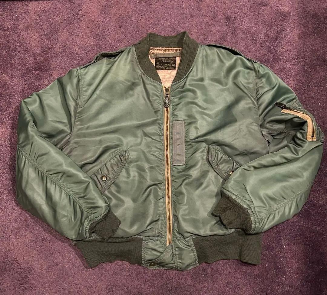 美品 実物 50s USAF L-2B オリジナル Lサイズ 7448B セージ