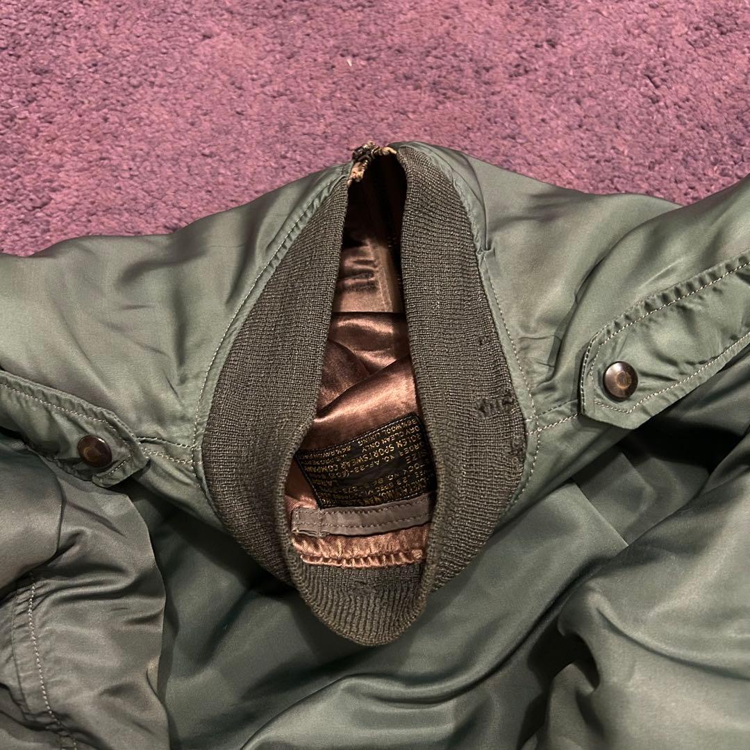 美品 実物 50s USAF L-2B オリジナル Lサイズ 7448B セージ