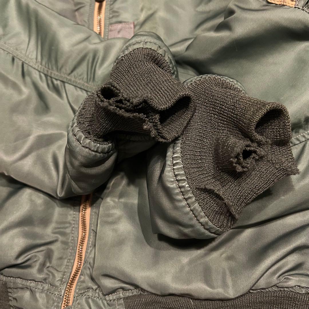 美品 実物 50s USAF L-2B オリジナル Lサイズ 7448B セージ